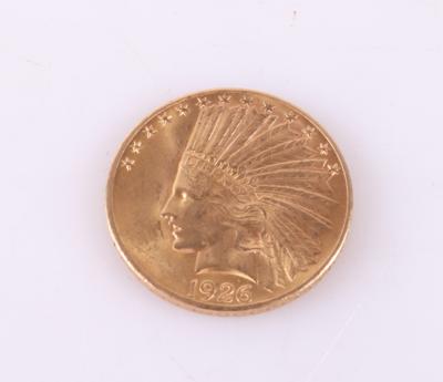 U. S. A. Gold 10 Dollars 1926 - Jewellery and watches