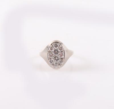 Brillant Damenring zus. ca. 0,85 ct - Schmuck und Uhren