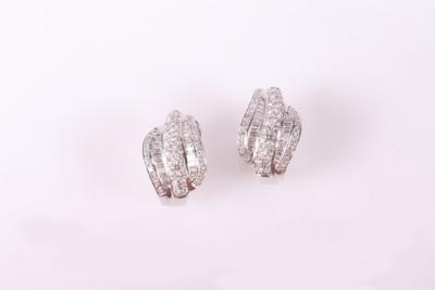 Brillant/Diamant Ohrclips zus. ca. 1,80 ct - Gioielli e orologi