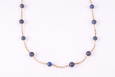 Lapis Lazuli (beh.) Collier - Klenoty a Hodinky