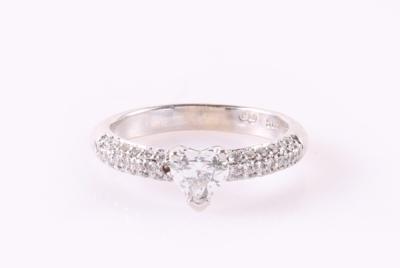 Brillant Diamant Ring "Herz" - Klenoty a Hodinky