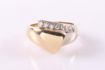 Brillantring zus. ca. 0,25 ct - Klenoty a Hodinky