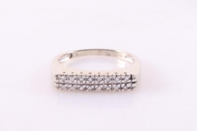 Diamantring zus. ca. 0,30 ct - Jewellery and watches