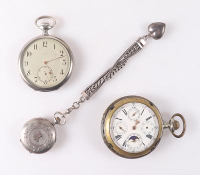 Konvolut Taschenuhren (3) - Schmuck und Uhren