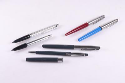 Konvolut Parker, Waterman, Pelikan und Ballograf (6 Stück) - Jewellery and watches