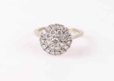 Brillantring zus. ca. 1,00 ct - Klenoty a Hodinky