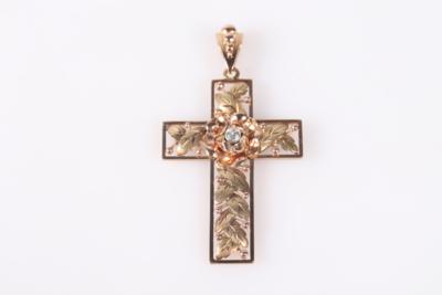 Diamant Anhänger "Kreuz" - Gioielli e orologi