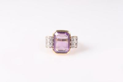 Amethyst Brillant Damenring - Gioielli e orologi