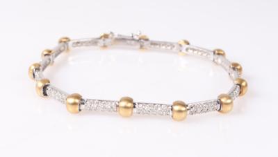 Brillant Armband zus. ca. 1,20 ct - Klenoty a Hodinky