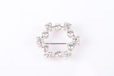 Brillant Brosche zus. ca. 3,20 ct - Gioielli e orologi