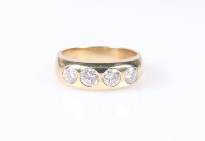 Brillant Ring zus. ca. 1,20 ct - Klenoty a Hodinky