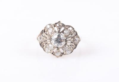 Diamant Damenring zus. ca. 0,90 ct - Gioielli e orologi