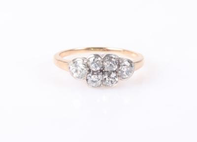 Diamant Damenring zus. ca. 1,35 ct - Jewellery and watches