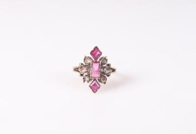 Diamant Rubin Damenring - Jewellery and watches
