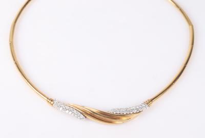 Brillant Collier zus. ca.1,70 ct - Gioielli e orologi