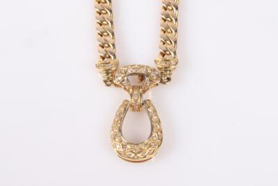 Diamant Collier zus. ca. 0,60 ct - Jewellery and watches