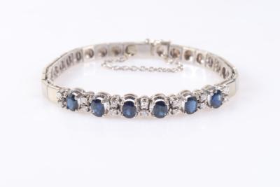 Saphir Brillant Armband - Klenoty a Hodinky