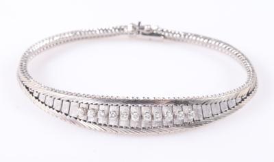 Brillant Armband zus. 0,44 ct (graviert) - Schmuck und Uhren