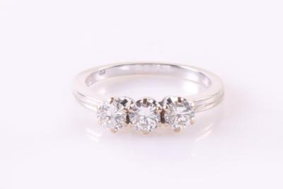 Brillant Ring zus. ca. 1 ct - Klenoty a Hodinky