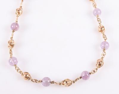 Amethystcollier - Schmuck und Uhren