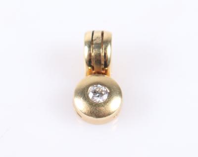 Brillantsolitär Anhänger ca. 0,35 ct - Jewellery and watches