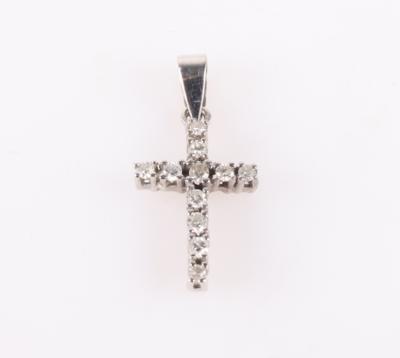 Diamant Anhänger "Kreuz" - Gioielli e orologi