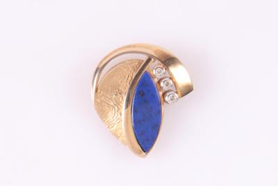 Lapis Lazuli (beh.) Anhänger - Klenoty a Hodinky