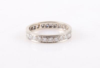Memoryring zus. ca. 1,00 ct - Klenoty a Hodinky