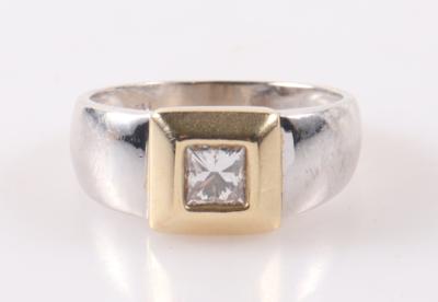 Diamant Ring ca. 0,40 ct - Klenoty a Hodinky