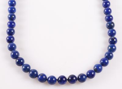 Lapis Lazuli (beh.) Halskette - Frühlingsauktion I Schmuck und Uhren