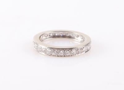 Memoryring zus. ca. 0,80 ct - Jewellery and watches