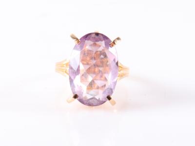 Amethyst Damenring - Klenoty a Hodinky