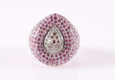 Brillant Rubin Ring - Jewellery and watches