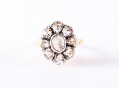 Diamant Damenring zus. ca. 1,00 ct - Jewellery and watches
