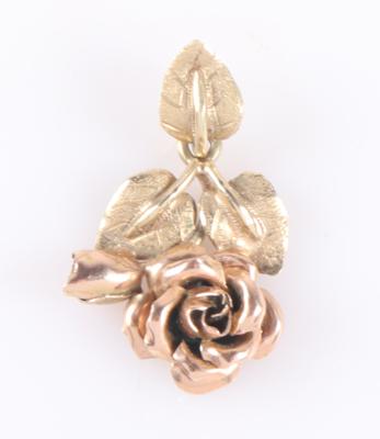 Anhänger "Wiener Rose" - Schmuck und Uhren