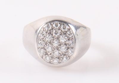 Brillant Ring zus. 0,44 ct (graviert) - Jewellery and watches