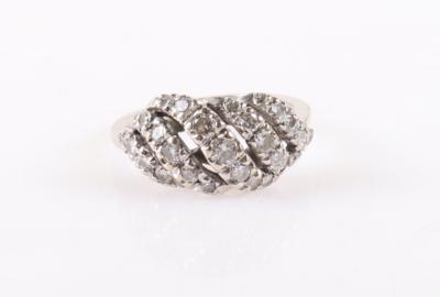 Brillant Damenring zus. ca. 0,70 ct - Gioielli & orologi