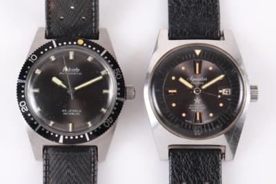 2 Armbanduhren "Aquastar"/ "Roberta" - Schmuck und Uhren
