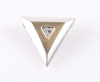 Dreieckiger Diamant Anhänger - Jewellery and watches