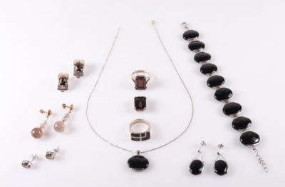 Konvolut Damen-Schmuck "black  &  brown" (14) - Klenoty a Hodinky