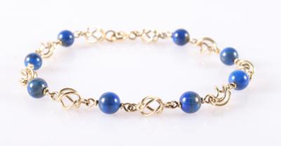 Lapis Lazuli (beh.) Armband - Klenoty a Hodinky