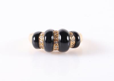 Onyx Brillant Damenring - Jewellery and watches