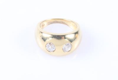 Altschliffbrillant Ring zus. ca. 0,80 ct - Jewellery and watches