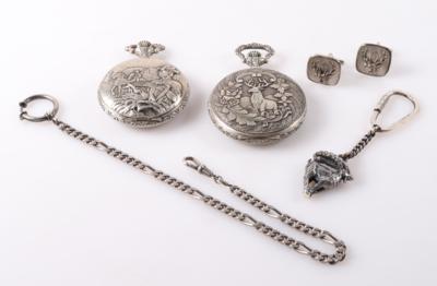Konvolut Uhren/Herrenschmuck (6) - Jewellery and watches