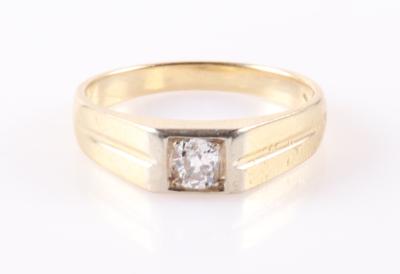 Altschliffdiamant Ring ca. 0,25 ct - Gioielli e orologi