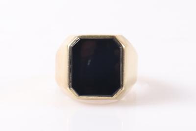 Onyx Ring - Schmuck und Uhren