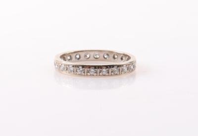 Brillant Memoryring zus. ca. 0,55 ct - Jewellery and watches
