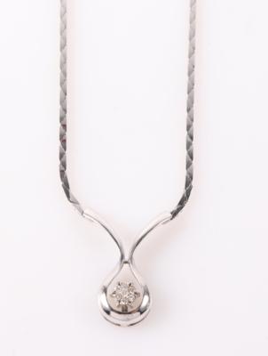 Diamant Collier - Schmuck und Uhren