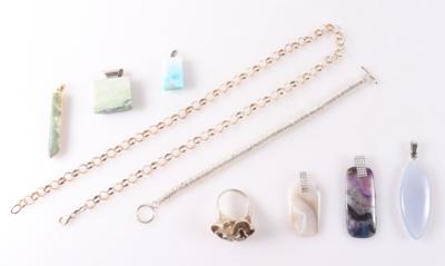 Konvolut Silberschmuck (9 Teile) - Schmuck und Uhren