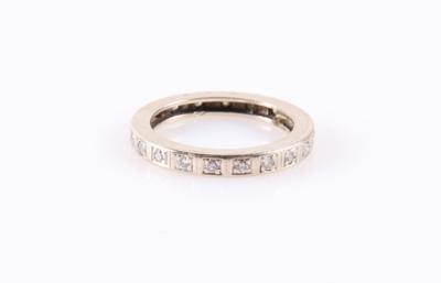 Brillant Memoryring zus. ca. 0,40 ct - Jewellery and watches